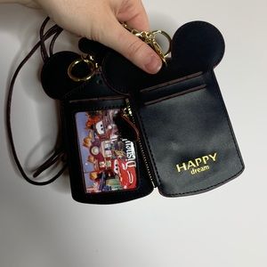 TWO Disney Lanyard Wallets